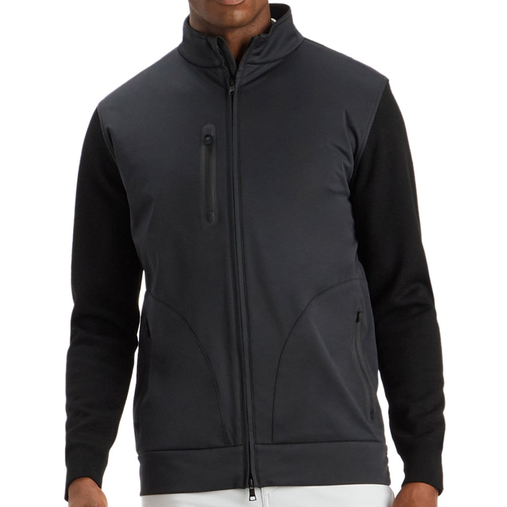 G/FORE Men's Hybrid Merino Wool Sweater Jacket - Worldwide Golf Shops