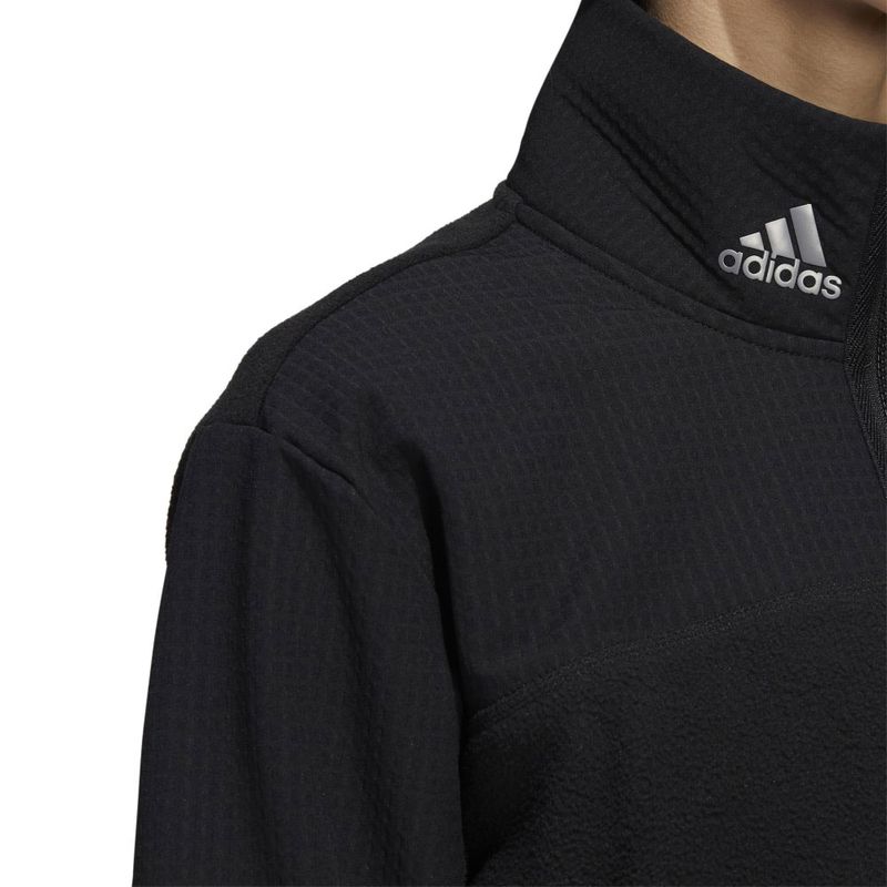 Adidas zip best sale up sweater women's