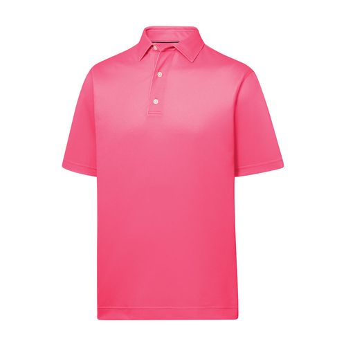 FootJoy Men's Performance Stretch Pique Solid Self Collar Polo