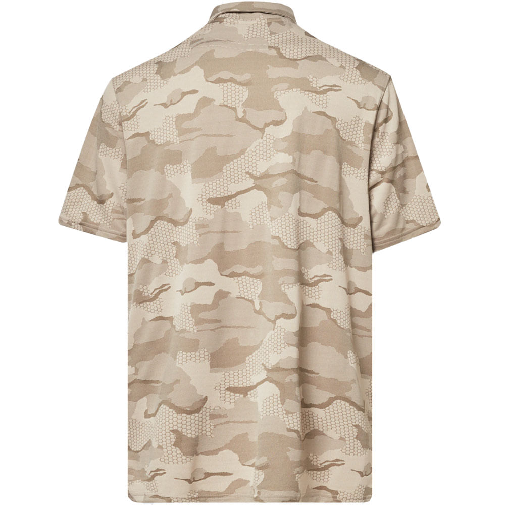 Oakley Men s Jaquard Camo Polo Worldwide Golf Shops Your Golf Store for Golf Clubs Golf Shoes More