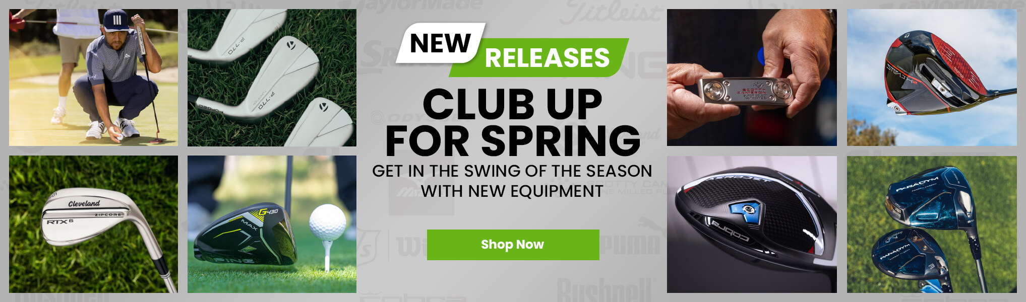 New Golf Clubs for Spring