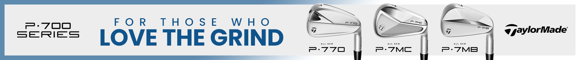 TaylorMade P-Series Irons Available Now