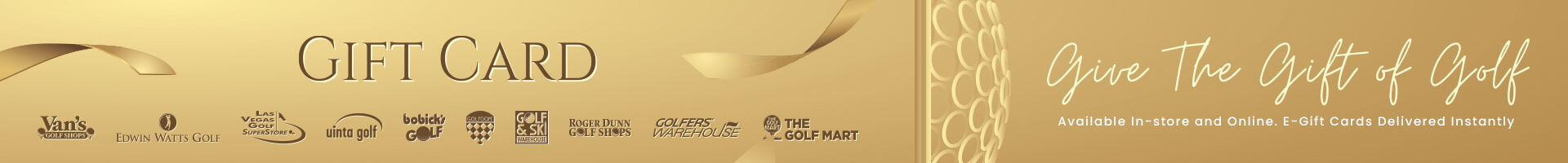 give the gift of golf