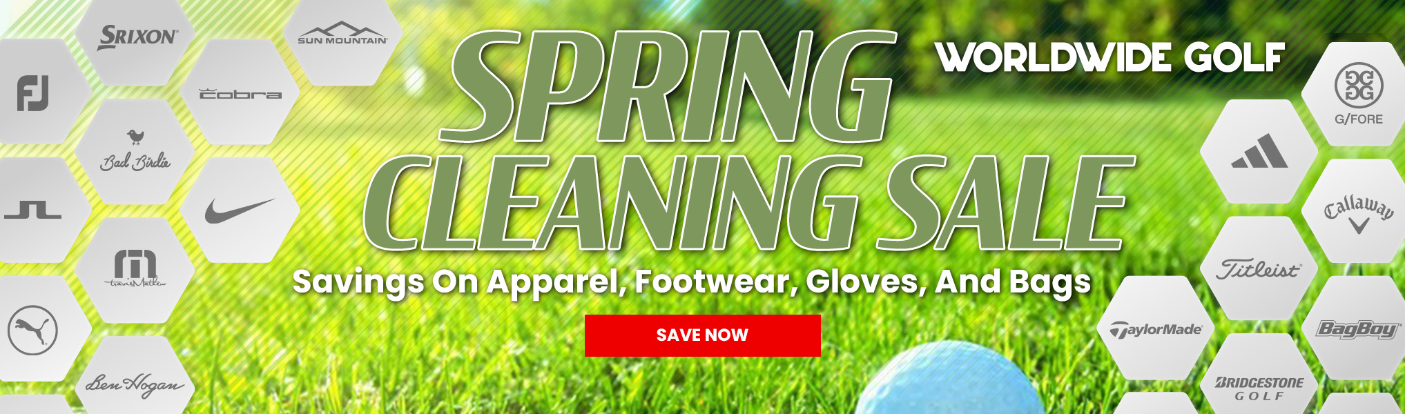 Save Big on Golf Apparel and Equipment