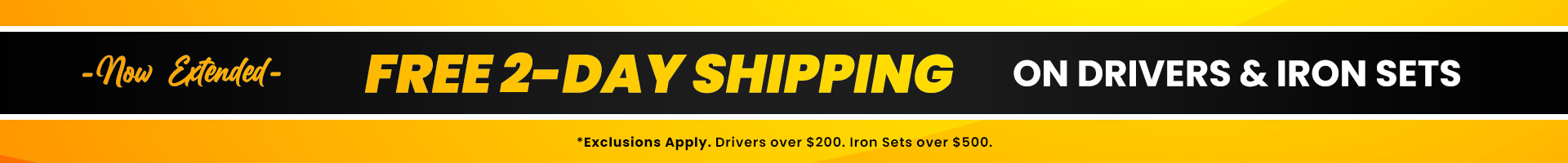 Free 2-day Shipping on Drivers and Iron Sets