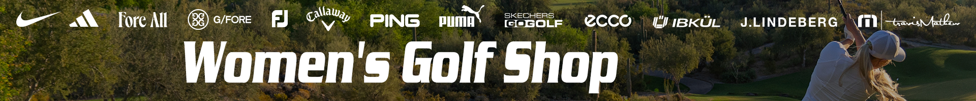 Women's Golf Equipment, Apparel, and Footwear