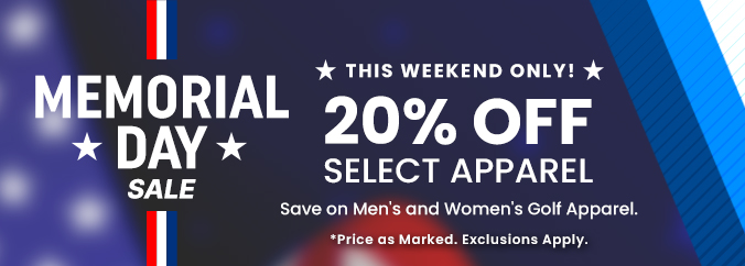 Memorial Day Golf Clothing Sale