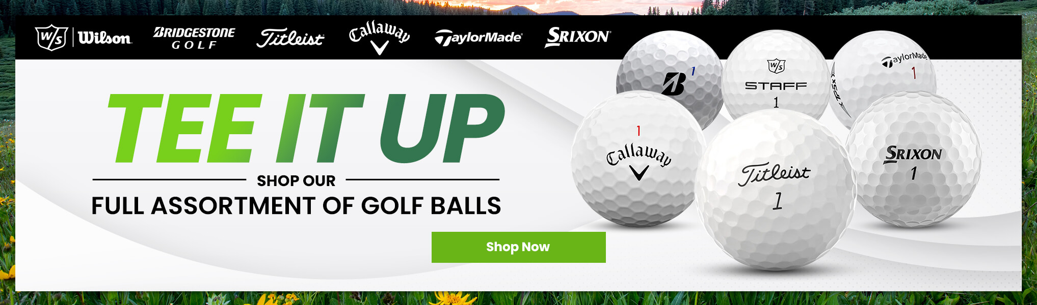 Shop Golf Balls at Worldwide Golf Shops