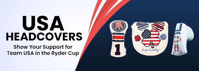 USA patriotic golf headcovers
