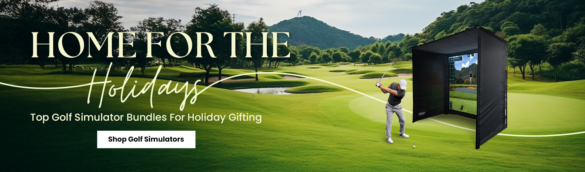 Shop Golf Simulator Bundles