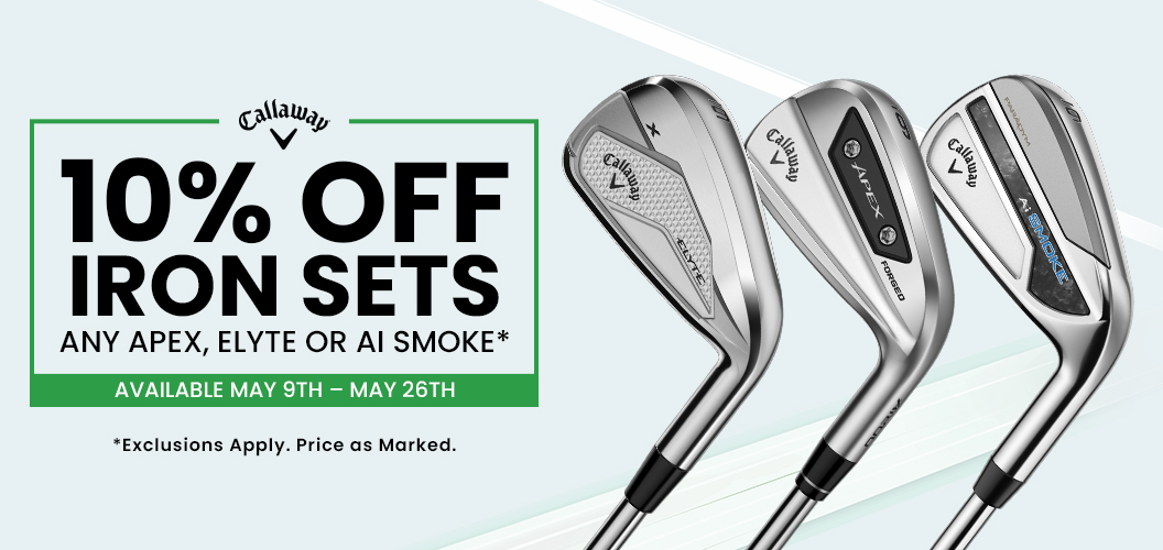 Callaway 10% Off Iron Sets