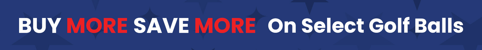 4th of July Golf Ball Sale
